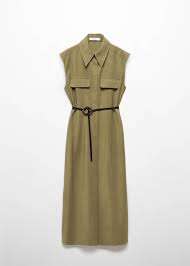 MNG Dress S Army Green