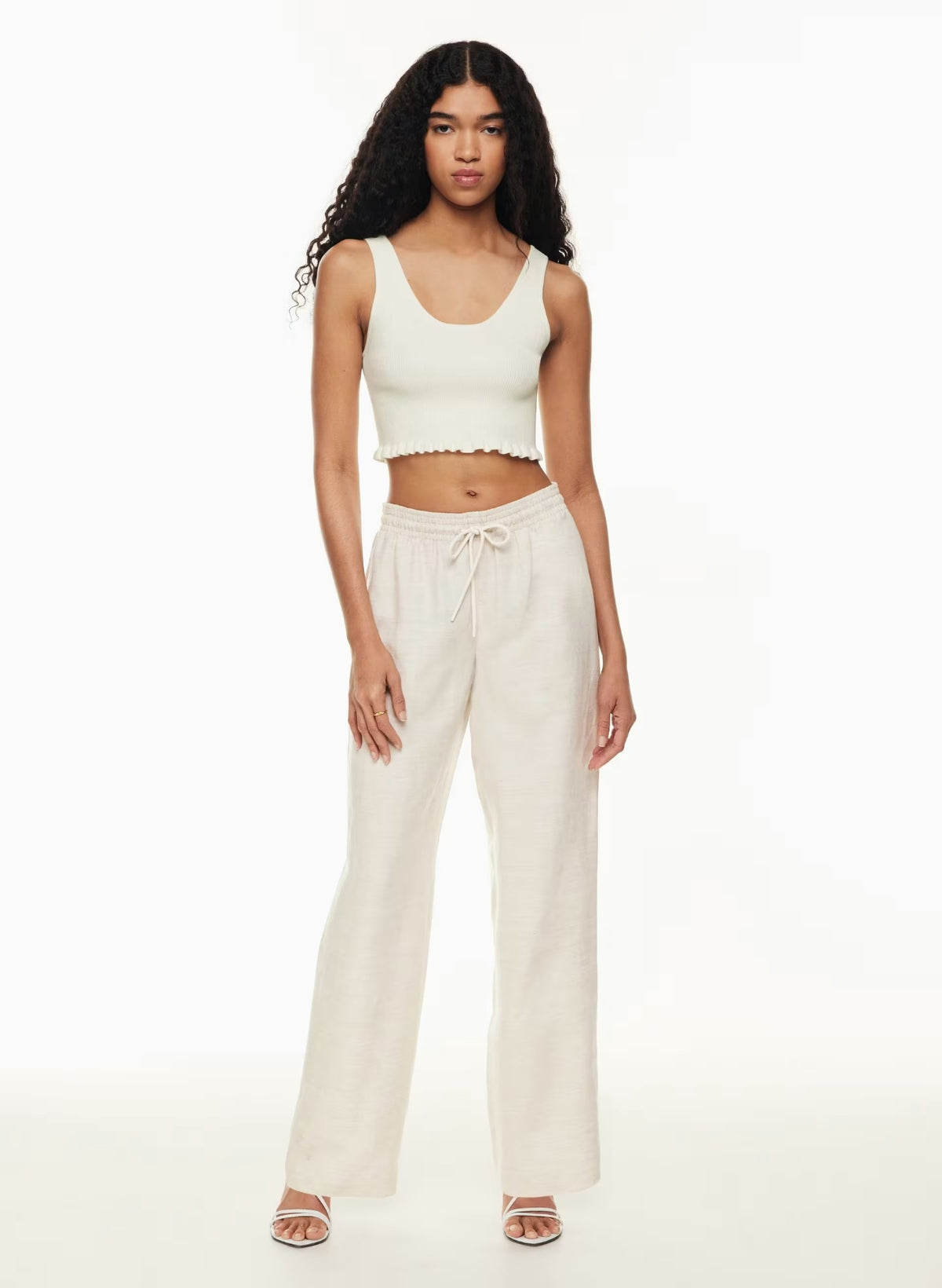 Aritzia Pants XL White