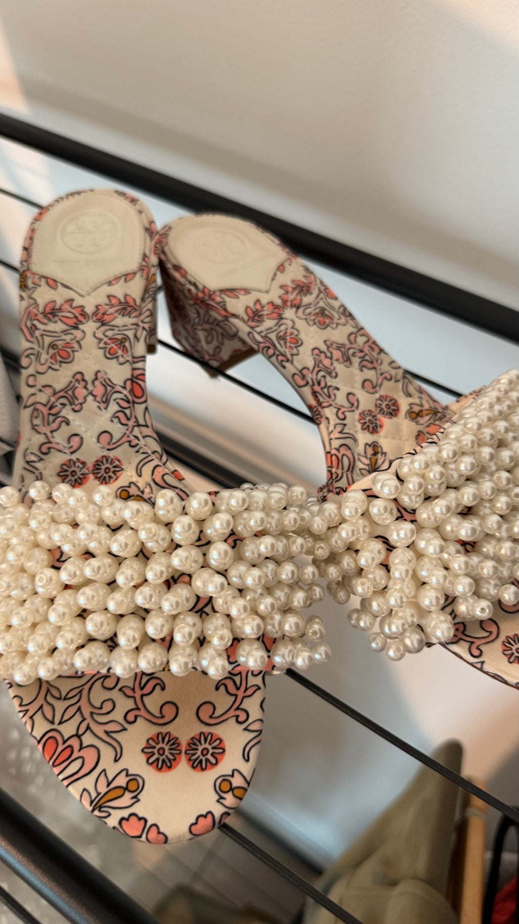 Tory Burch Sandals 8 Pearls