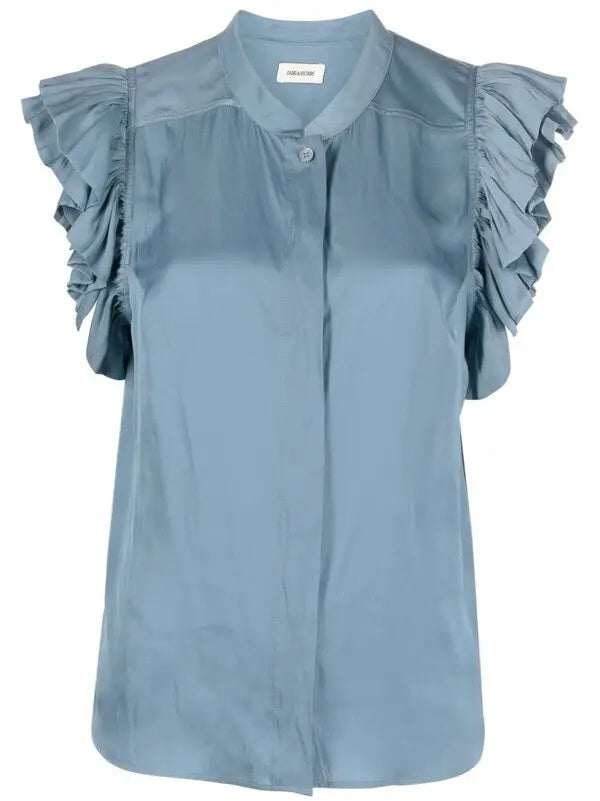 Zadig & Voltaire Blouse M Blue 