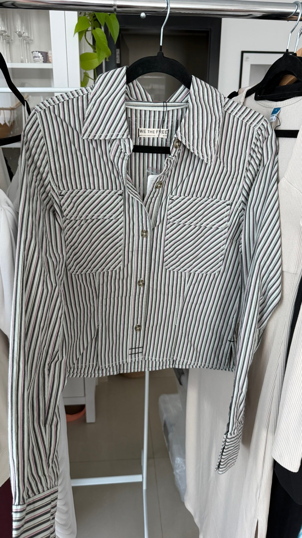 We The Free Shirt M Striped