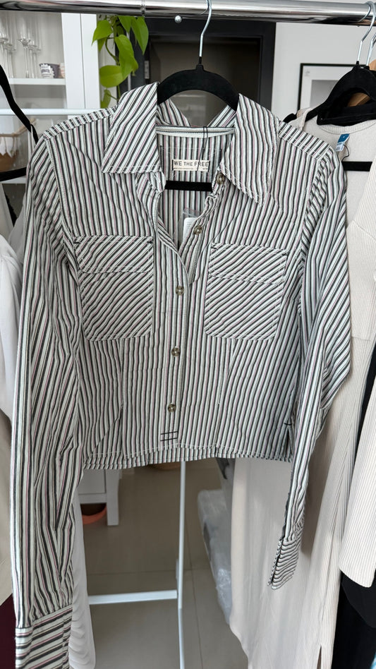 We The Free Shirt M Striped