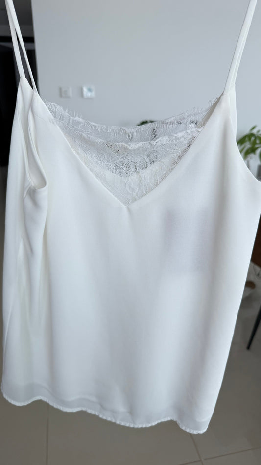 Peace n' Love Camisole S White
