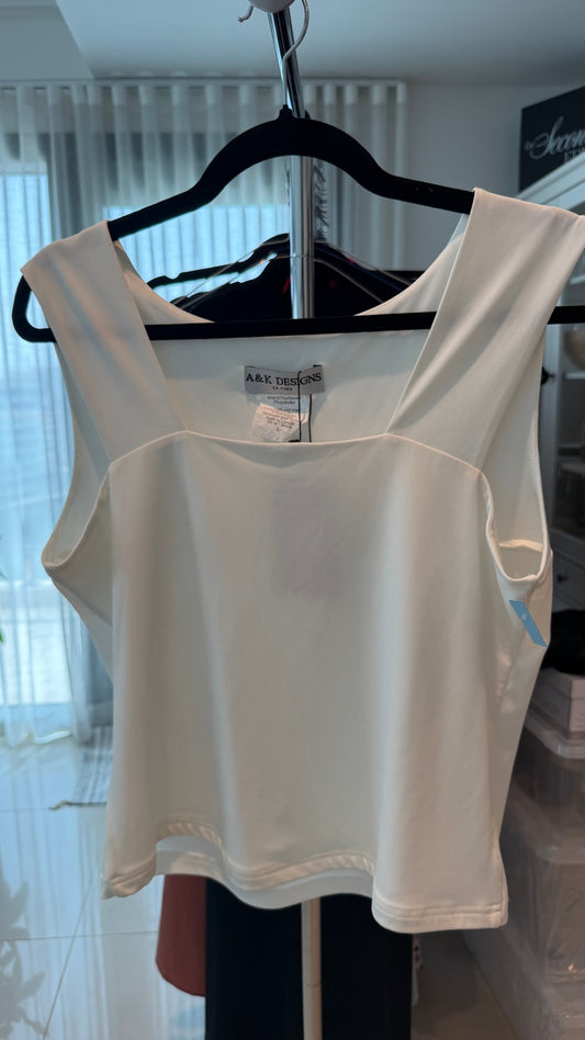 A&K Designs Top L White