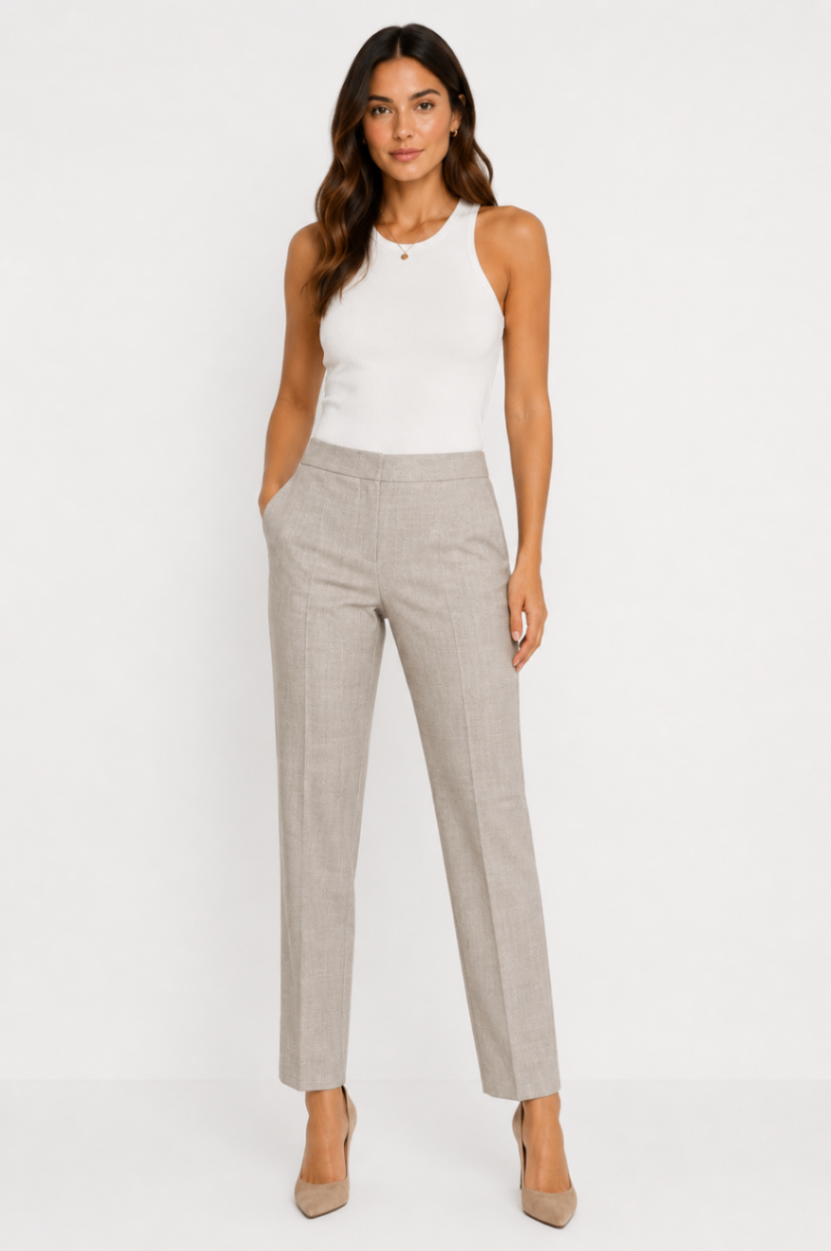 Reiss Pants UK 6 Light Grey