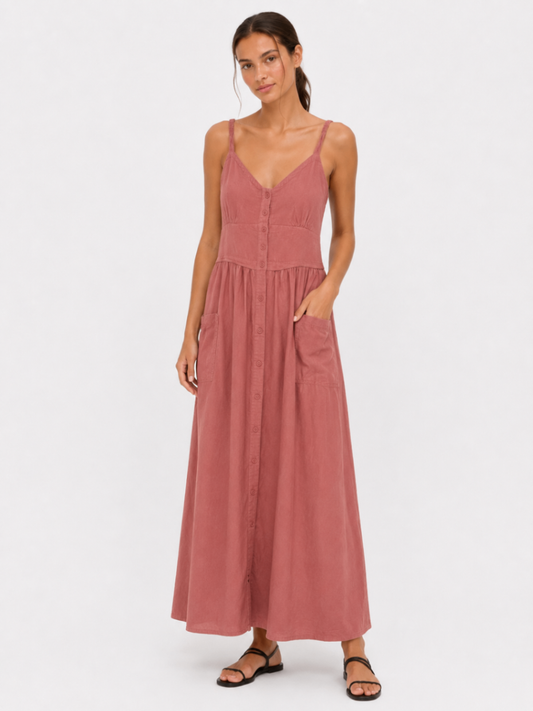 Next Dress UK 10 Dusty Pink