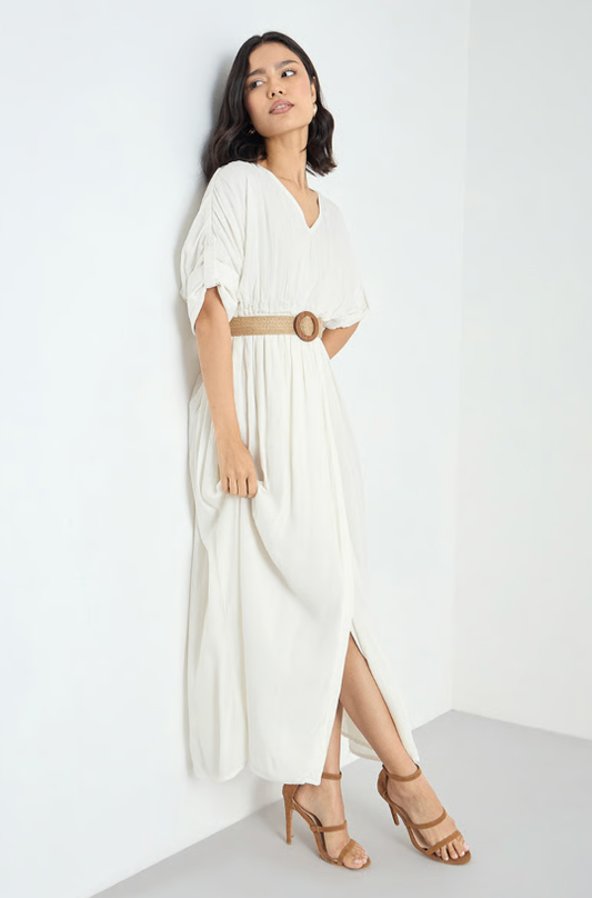 Styli Dress S White