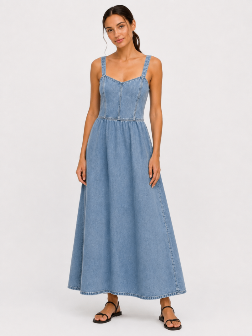 SHEIN Dress M Light Blue