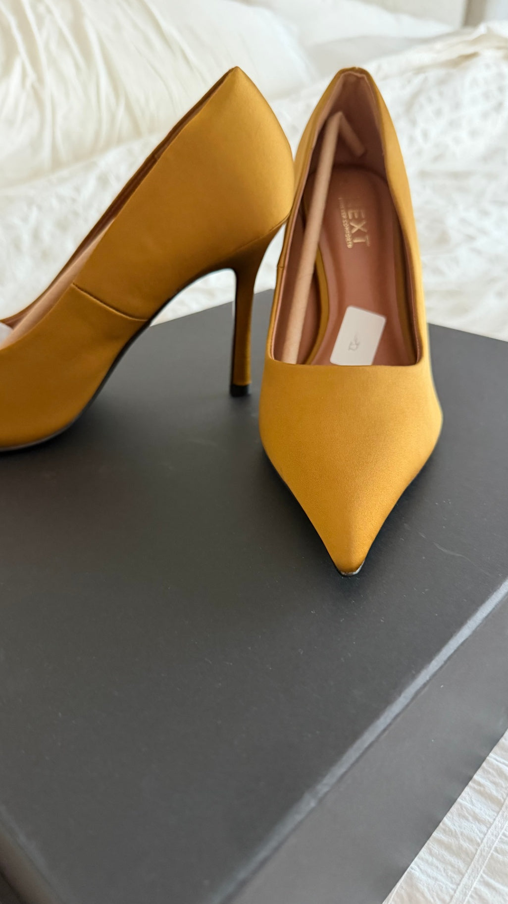 NEXT Pumps US 6 / UK 4 Mustard Yellow
