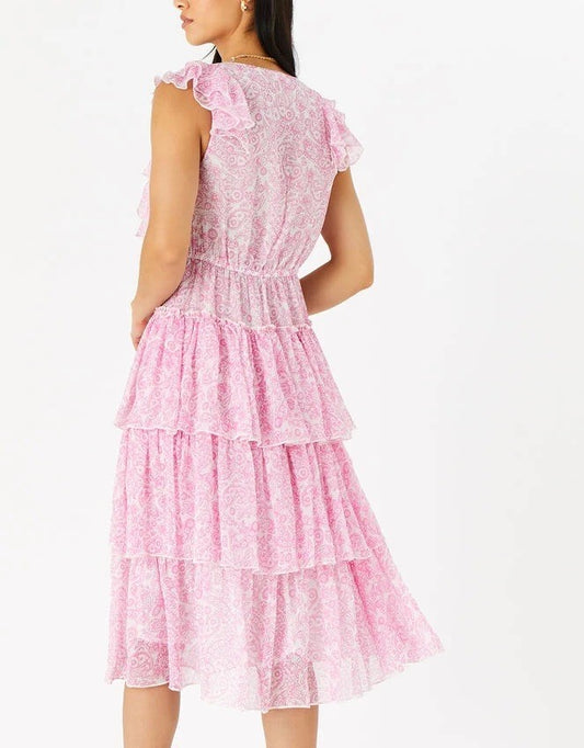 Accessorize London Dress M / UK 12-14 Pink