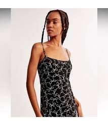 Abercrombie & Fitch Dress XS Black and White