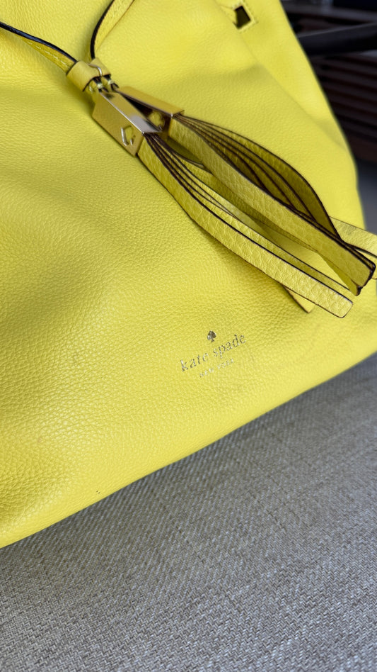 Kate Spade Purse Yellow