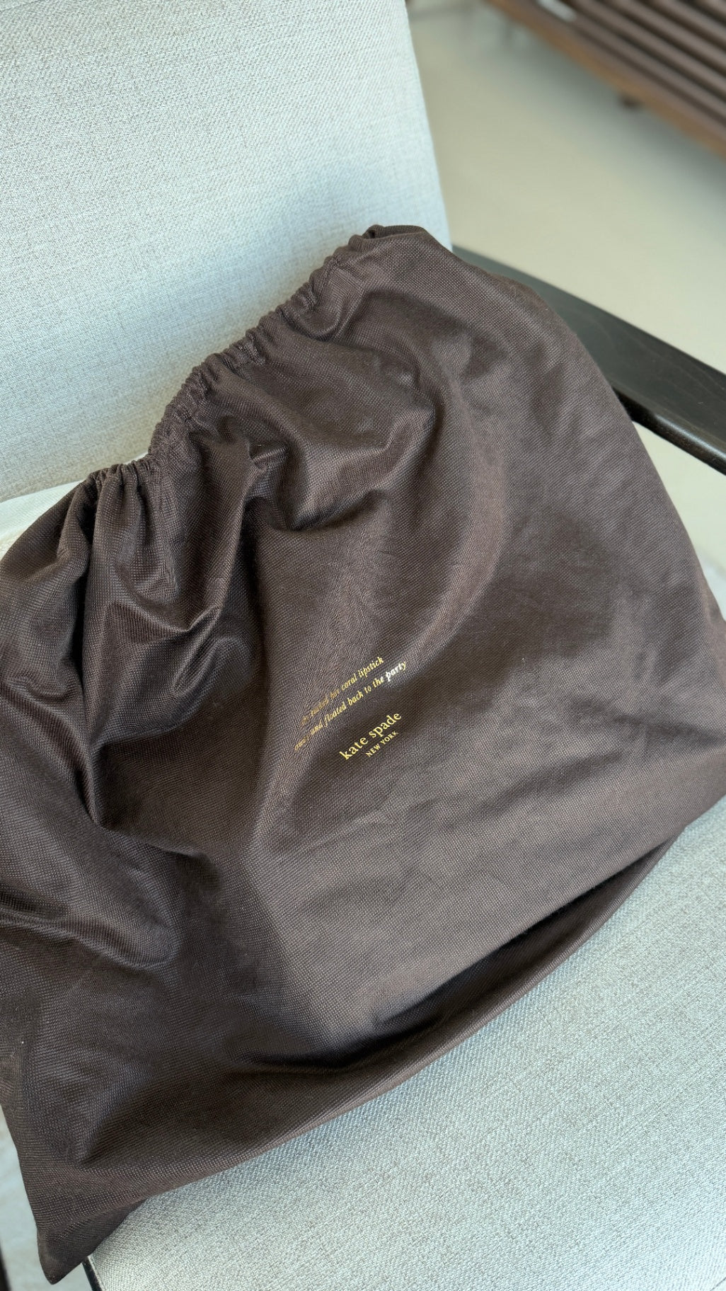 Kate Spade Purse Light Grey