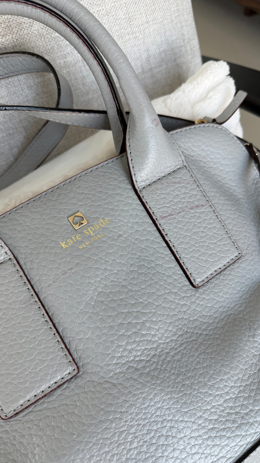 Kate Spade Purse Light Grey