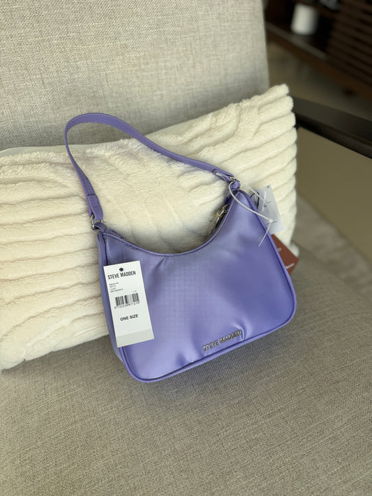 Steve Madden Satin Purse Lilac