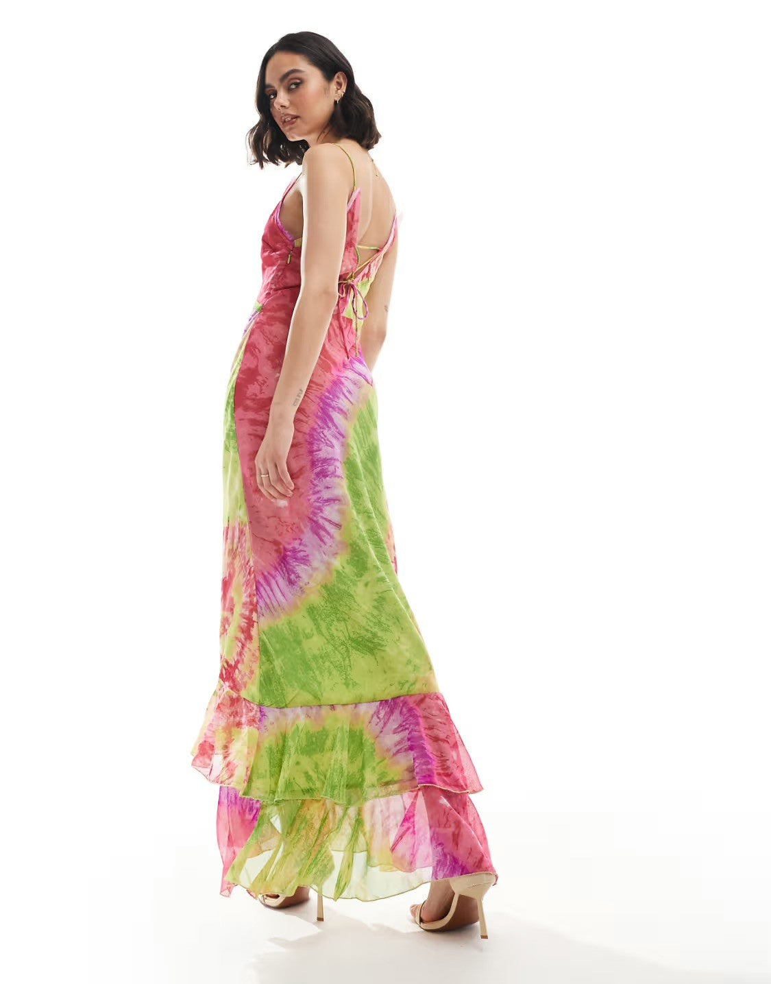ASOS Dress UK 16 Tie Dye