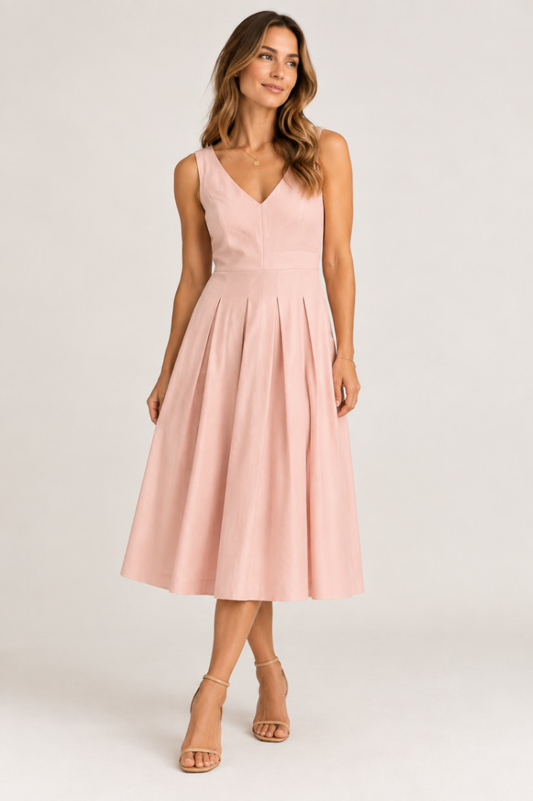 Tara Jarmon Dress 40 Pink