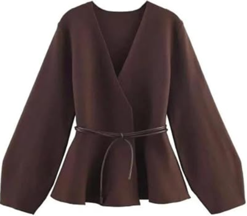 ZARA Sweater S Brown