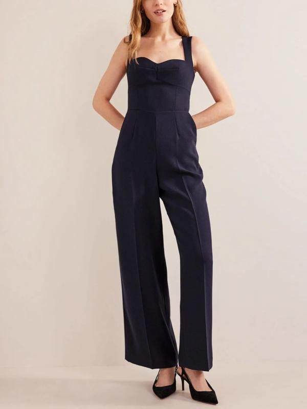 BODEN Jumpsuit UK 12T / US 8T Navy Blue