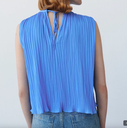 Zara Top XS Blue
