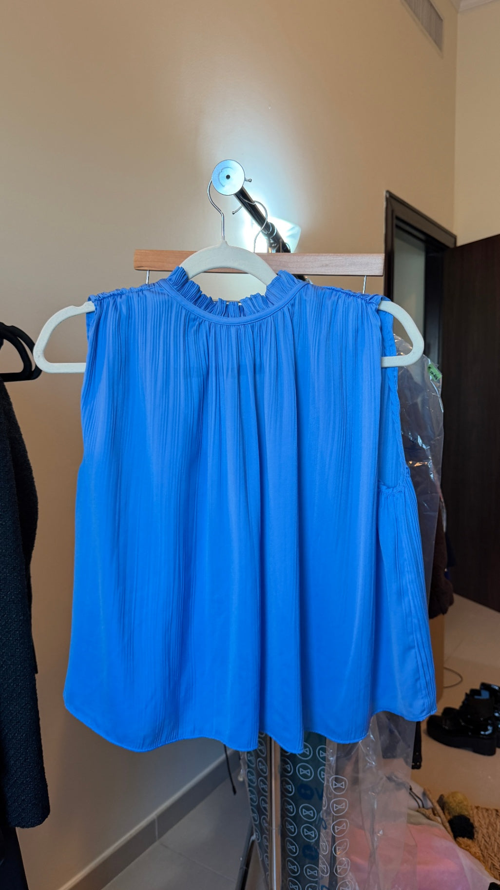 Zara Top XS Blue