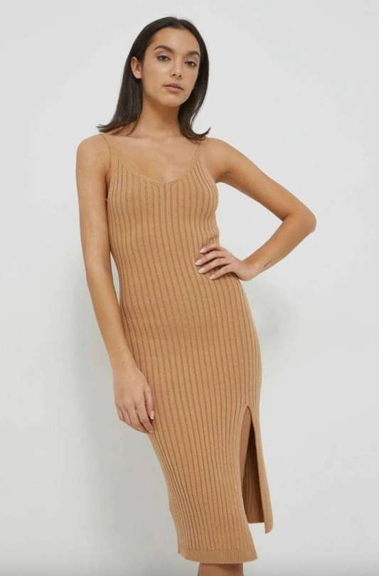 Hollister Dress S Brown