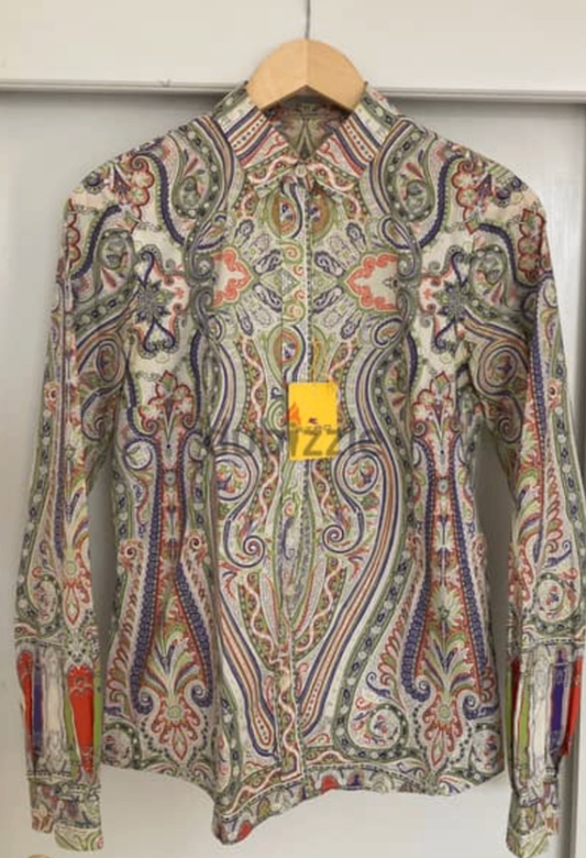 ETRO Shirt 42 Multicolor