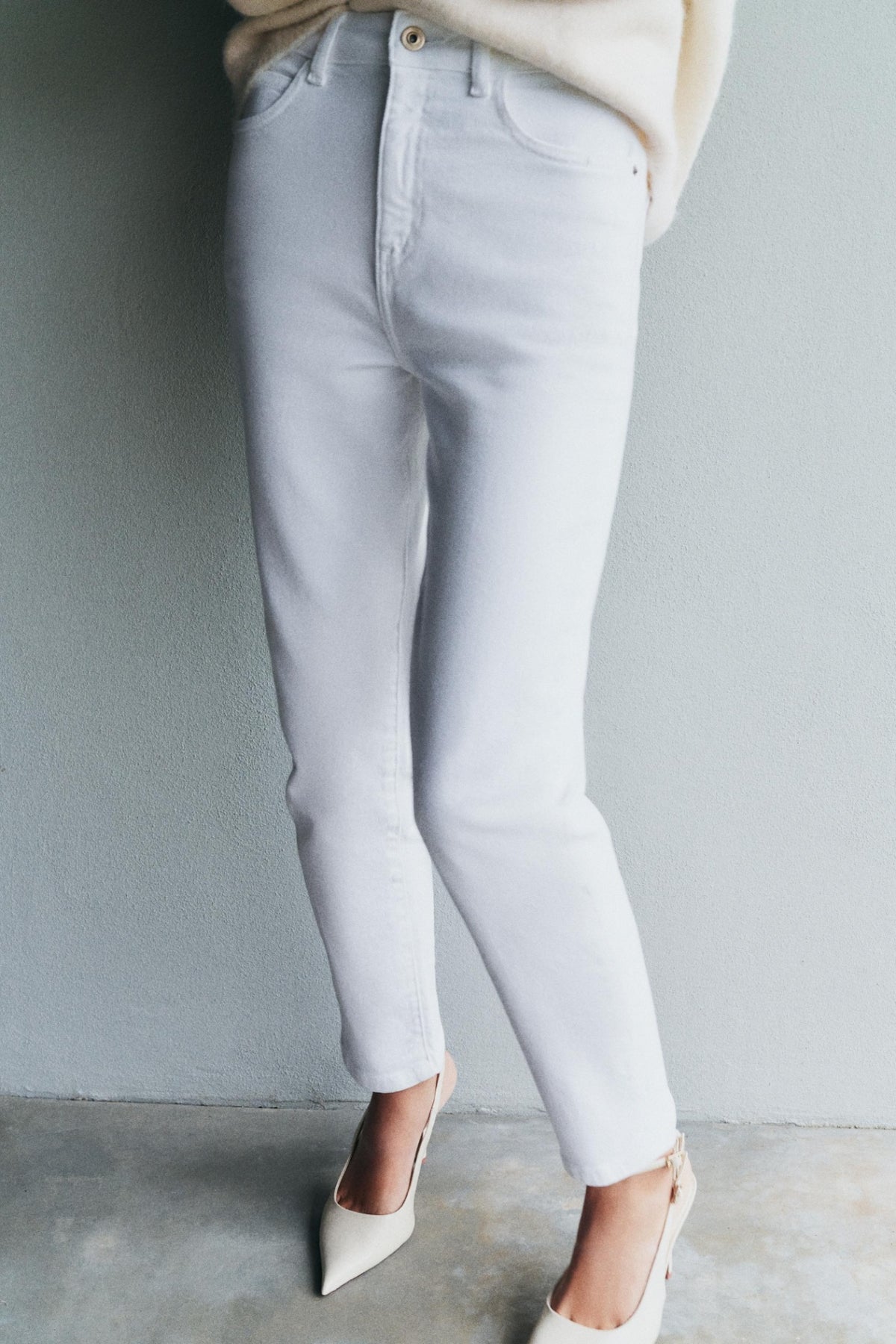 Zara Jeans EUR 40 / USA 8 / MEX 30 White