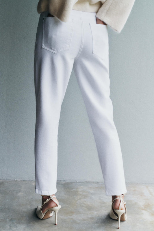 Zara Jeans EUR 40 / USA 8 / MEX 30 White