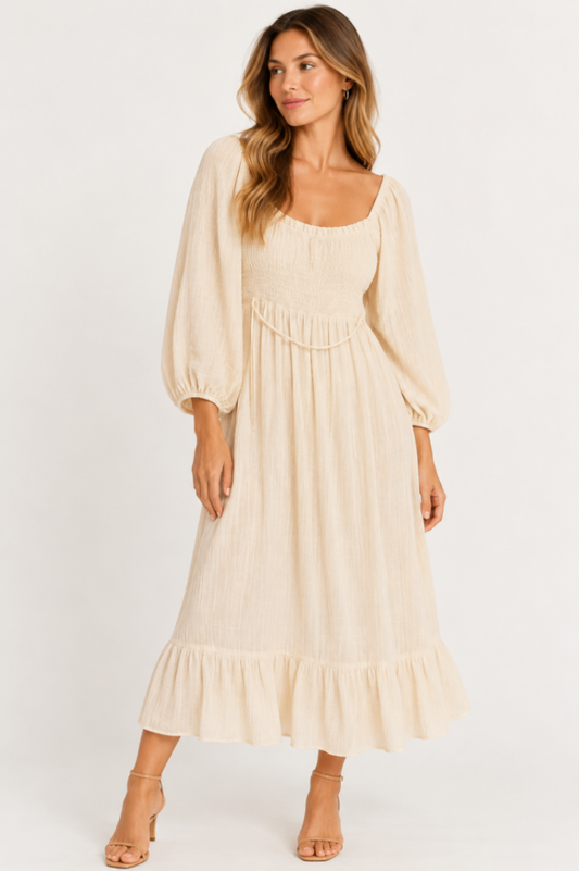 Unknown Dress XS Cream