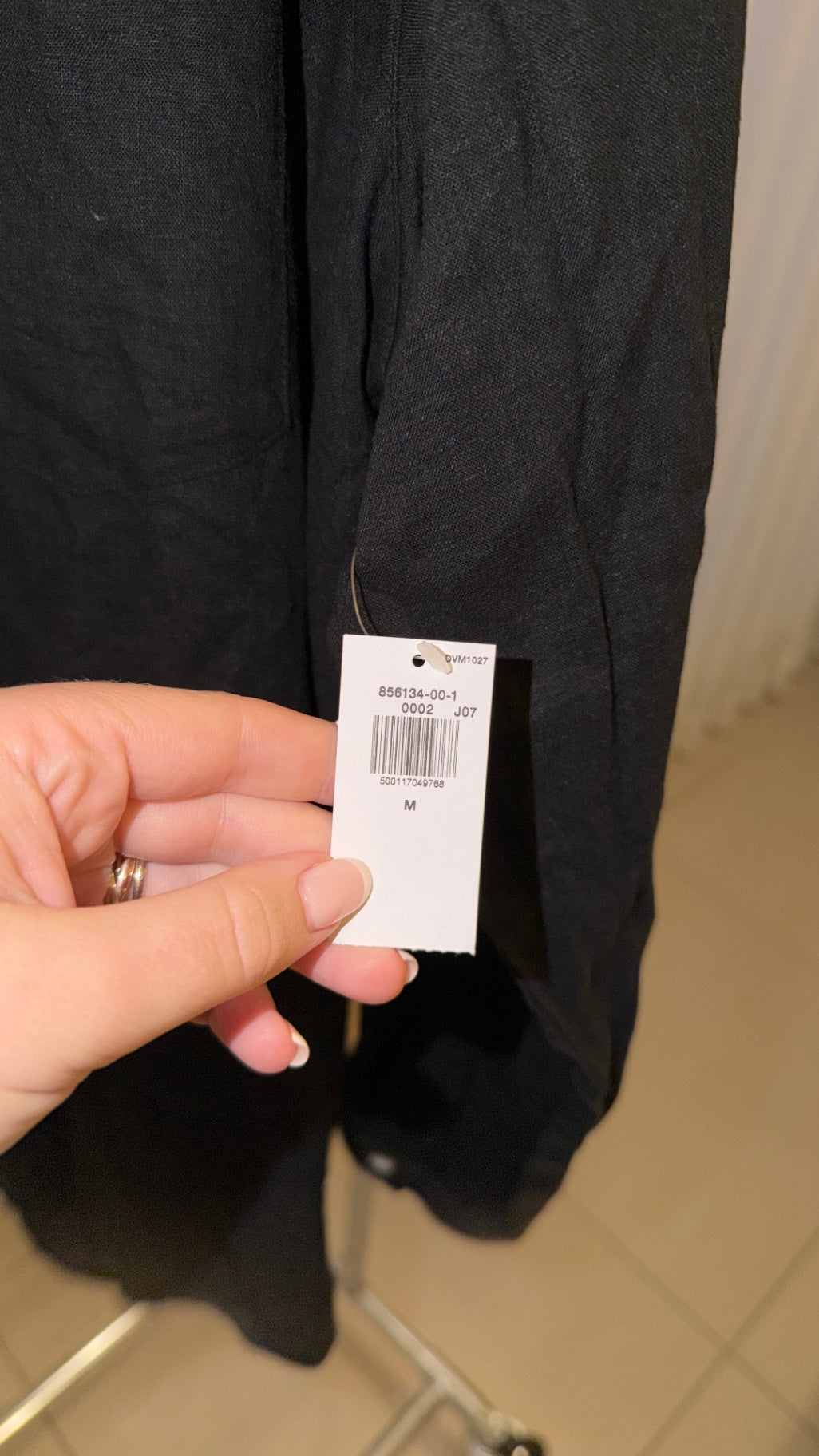 Old Navy Shirt M Black