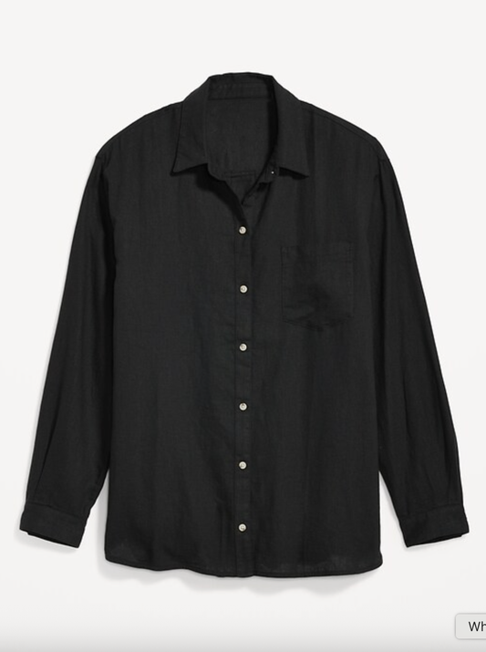 Old Navy Shirt M Black