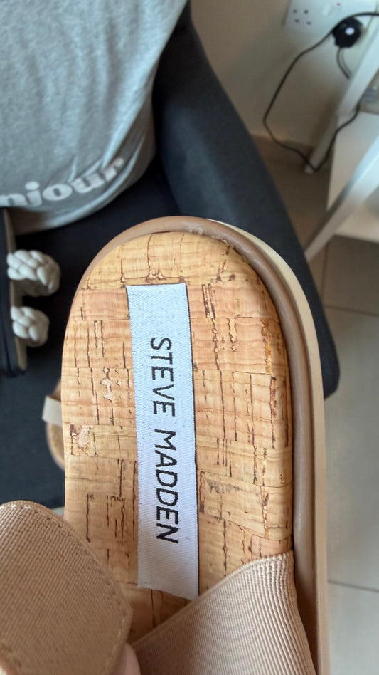 Steve Madden Sandals 8 Beige